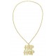 COLLAR HIP HOP ORO