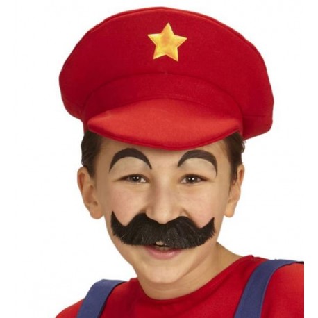 GORRA MARIO ROJA INFANTIL