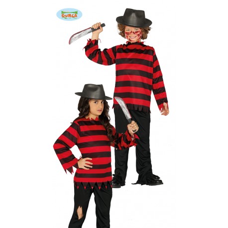 DISFRAZ DE FREDDY KRUEGER INFANTIL