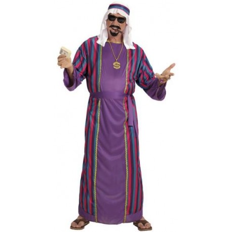 Disfraz de Jeque Árabe para hombre : : Juguetes y juegos