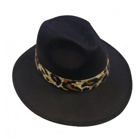 SOMBRERO INDIANA LEOPARDO