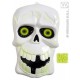 CALAVERA FOSFORESCENTE PARA DECORACIÓN