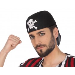 GORRO PIRATA CON CALAVERA