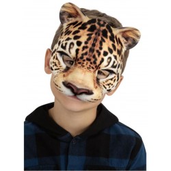 CARETA DE LEOPARDO CON GOMA INFANTIL