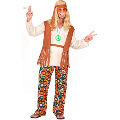 DISFRAZ DE HIPPIE ADULTO