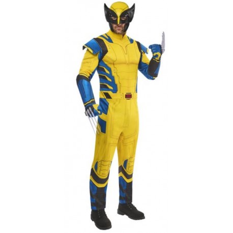 DISFRAZ WOLVERINE DELUXE ADULTO