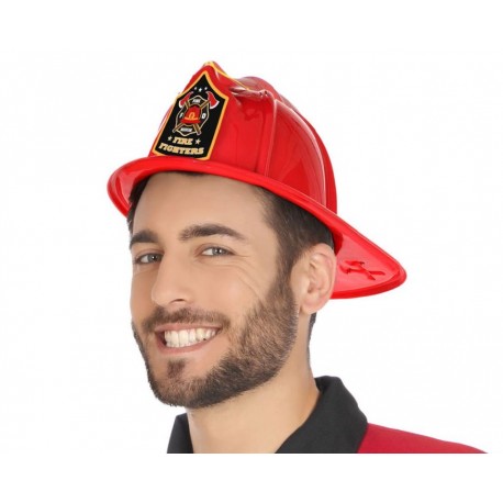 CASCO DE BOMBERO INFANTIL PVC