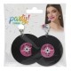 PENDIENTES DISCO VINILO