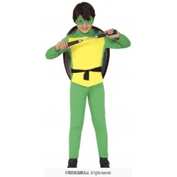 DISFRAZ DE TORTUGA LUCHADORA INFANTIL