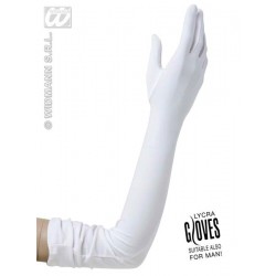 GUANTES LARGOS DE SATÉN ELASTÁN 60 CM