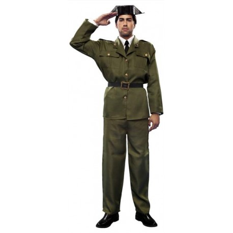 Disfraz de Guardia Civil Nacional para adulta
