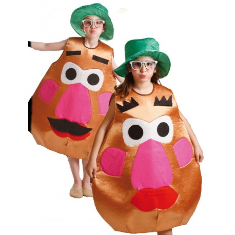 DISFRAZ DE MISS Y MISTER POTATO INFANTIL